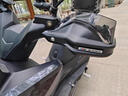 郡昂適用光陽(yáng)racingh150風(fēng)擋光陽(yáng)Racing H150 X150改裝護(hù)手罩防風(fēng)手把 新款黑護(hù)手+灰色片＋鋁標(biāo) 曬單實(shí)拍圖