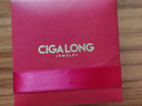 CIGA LONG張云雷同款龍梓嘉足金紅繩手鐲黃金手鏈本命年禮物 「靈蛇獻(xiàn)瑞」紅繩手鐲 曬單實拍圖