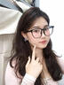 芯奢藍色耳釘女士2025新款爆款輕奢高級感耳環(huán)獨特漂亮夏天耳飾品禮物 藍色花朵白鹿同款 曬單實(shí)拍圖