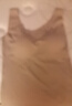 貓人（MiiOW）冰絲吊帶背心女帶胸墊文胸一體2025新款夏季美背內(nèi)搭上衣外穿 卡其（寬肩帶）【免穿文胸 內(nèi)搭外穿】 2XL 【體重135-155斤】 曬單實拍圖