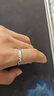 中國黃金（CHINA GOLD）貓狗銀情侶戒指對戒男女求訂結(jié)婚戒送老婆女朋友生日禮物紀念輕奢 京速達*925銀貓狗情侶戒指-一對【品牌禮盒】 曬單實拍圖