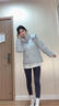 雅鹿短款羽絨服女2025秋冬新款可拆卸帽石墨烯滿(mǎn)背蓄熱保暖時(shí)尚外套 曬單實(shí)拍圖