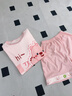 韞舜睡衣女款短袖短褲夏季薄款可愛(ài)卡通大碼夏天家居服套裝 小熊【L（建議100-120斤）】 曬單實(shí)拍圖