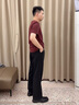 貴之步皮鞋男士牛皮休閑正裝鞋商務(wù)西裝德比鞋子男 G655 黑色 42  曬單實拍圖
