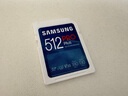 三星（SAMSUNG）512GB SD存儲卡 高速PRO藍卡 U3SD相機內(nèi)存卡支持微單/單反相機4K視頻 讀速180MB/s寫速130MB/s 曬單實拍圖