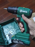 世達(dá)(SATA)無(wú)刷電鉆沖擊鉆多功能大扭力鋰電充電手電鉆D05716A-1套餐A 曬單實(shí)拍圖