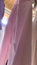 迪士尼女童工裝褲夏季薄款女孩涼感褲子冰絲兒童防蚊褲TD2EK001 淺紫150 曬單實(shí)拍圖