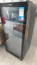美的（Midea）140升家用冷柜冰吧紅酒柜客廳辦公室別墅低音冷藏柜茶葉飲料水果保鮮柜小型即食冰箱  JC-140GEM 曬單實(shí)拍圖