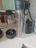 摩飛電器（Morphyrichards） 摩飛果蔬榨汁機(jī)便攜式隨行果汁機(jī)水果蔬菜碎冰攪拌機(jī)配梅森杯雙杯600ML大容量榨汁杯MR9500 藍(lán)色【雙杯雙蓋】 曬單實拍圖