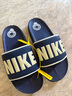 耐克NIKE男子拖鞋一字拖 OFFCOURT 運(yùn)動(dòng)鞋BQ4639-409藏青/米白 44 曬單實(shí)拍圖