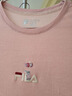 斐樂（FILA）官方女子短袖T恤夏季時尚運(yùn)動兔子刺繡圓領(lǐng)女裝絲柔棉套頭衫 瓏臨粉-LP 170/88A/L 曬單實拍圖