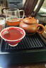 景德鎮(zhèn)郎紅高腳花口杯景德鎮(zhèn)陶瓷喝茶杯家用可開片個人專用主人杯茶具 郎紅高腳花口杯 曬單實(shí)拍圖