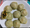 悅味紀 水晶薄皮素包子400g*2包 共24個 包子素餡 半成品早餐 速食面點 曬單實拍圖