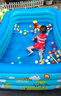 kidsdeer游泳池兒童家用嬰兒游泳桶充電氣寶寶室內(nèi)外洗澡大型水池加大加厚 加厚2.6米三層印花【豪華套餐】 曬單實(shí)拍圖