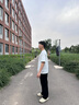 izzue IT寬松直筒牛仔褲男士秋季2025新款男褲百搭潮牌純棉闊腿褲子男 曬單實(shí)拍圖