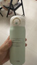 膳魔師（THERMOS）兒童直飲保溫高檔禮品杯高真空內(nèi)外純鈦杯便攜戶外男女400ml綠 曬單實(shí)拍圖