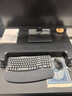 羅技（Logitech）Wave Keys人體工學(xué)鍵盤 無線藍(lán)牙鍵盤辦公平板ipad鍵盤Mac筆記本薄膜鍵盤 家用雙模帶掌托傾角支架 Wave Keys+Lift【黑色鍵鼠套裝】 曬單實(shí)拍圖