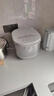 美的（Midea）電飯煲0涂層電飯鍋5L大容量316L不銹鋼內(nèi)膽4-5人無涂層家用多功能微壓電飯煲MB-RE576S 曬單實(shí)拍圖