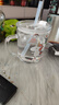 COOKSS兒童牛奶杯玻璃杯家用飲水杯帶刻度吸管水杯寶寶沖泡奶粉杯獨角獸 曬單實拍圖