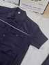麗都依臣 純棉工作服定制 長(cháng)袖夏季套裝印字印logo汽修電焊焊工建筑鋼廠(chǎng)鐵路工程工地工裝車(chē)間耐磨耐穿勞保服男上衣 曬單實(shí)拍圖