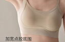意芬無(wú)尺碼文胸軟支撐聚攏防下垂女士收副乳無(wú)鋼圈薄款無(wú)痕內(nèi)衣女夏季 淺咖 均碼 曬單實(shí)拍圖