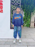 G.DUCKKIDS兒童裝男童秋裝衛(wèi)衣春秋款2025新款男孩秋季炸街中大童上衣帥氣潮 藏青（不加絨） 130 cm 曬單實拍圖