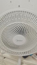 美的（Midea）【品質(zhì)推薦】七葉輕音柔風(fēng)電風(fēng)扇/家用省電落地扇/臺(tái)式電扇/廣角搖頭節(jié)能宿舍小型風(fēng)扇 SAE35CA 曬單實(shí)拍圖