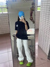 格斯嵐帝休閑褲子男2025春秋季新款痞帥男生垂感直筒闊腿褲長褲休閑褲男 黑色 XL 【120斤-150斤】 曬單實(shí)拍圖