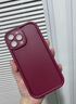 栗好嘉多巴胺純色iPhone16promax硅膠手機(jī)殼15Plus軟套iphone14磨砂13全包12防摔11純色 經(jīng)典黑【全包鏡頭 加厚防摔 蘋果16ProMax 曬單實(shí)拍圖