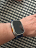 Apple/蘋果 Watch Ultra 2 智能手表GPS+蜂窩款49 毫米原色鈦金屬表殼藍(lán)色野徑回環(huán)式表帶S/M MXDF3CH/B 曬單實(shí)拍圖