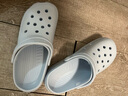 名創(chuàng)優(yōu)品（MINISO）洞洞鞋男女夏季外穿沙灘涼鞋防滑厚底踩屎感包頭涼拖鞋 藍(lán) 38-39 曬單實拍圖