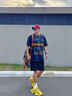 威廉馬奇夏季工裝短褲男士五分褲寬松休閑運動(dòng)中褲外穿美式冰絲薄款速干褲 黑色工裝五分褲 L 曬單實(shí)拍圖