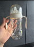 bebebus鉆光奶瓶6-10個(gè)月300ml寶寶ppsu偏心仿母乳防脹氣防嗆重力球奶瓶 曬單實(shí)拍圖