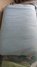 無(wú)印良品A類(lèi)涼感空調(diào)被 可水洗冰絲夏涼被 涼感值 0.29 藍(lán)拼灰 2.0m*2.3m 曬單實(shí)拍圖