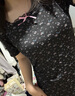 沂懿連衣裙裙子女夏季2025新款度假風(fēng)小個子顯瘦長裙純欲韓版碎花裙 露背碎花蝴蝶結(jié)連衣裙【黑色】 L 【建議100-115斤】 曬單實拍圖