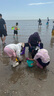 牧萌兒童雨鞋男女童防滑防水學(xué)生上學(xué)雨靴男孩耐磨水鞋 米白色 32碼 曬單實(shí)拍圖