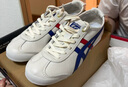 Onitsuka Tiger鬼塚虎男鞋 慢跑鞋透氣輕便男女款運動(dòng)休閑鞋RUNSPARK 白色/藏青色(1183B480-107) 36 曬單實(shí)拍圖