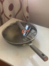 雙立人德國高端廚具鈦炒鍋不粘鍋平底煎炒鍋炒菜鍋無(wú)涂層燃氣電磁爐通用 雙面鈦-送硅膠鏟【帶蓋】 34cm 曬單實(shí)拍圖