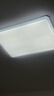 雷士照明（NVC） LED智能客廳臥室吸頂燈水晶現(xiàn)代輕奢大氣智能客廳燈102W包安裝 曬單實(shí)拍圖