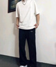 回力休閑褲男夏季冰絲速干拉鏈褲子男寬松直筒平腳跑步健身運(yùn)動(dòng)褲男 曬單實(shí)拍圖