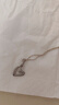 潘多拉（PANDORA）心想事成愛心吊墜項鏈頸飾簡約精致生日禮物送女友 曬單實拍圖