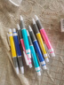 優(yōu)米帕圓珠筆原子筆按動(dòng)式學(xué)生考試辦公簽字藍黑紅筆芯0.7mm 藍色 8支圓珠筆 曬單實(shí)拍圖