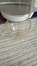 雅集小資茶杯100ml 透明耐熱帶把玻璃品茶杯 功夫茶具配件 曬單實拍圖