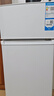 海爾（Haier）88升小冰箱冰箱雙開(kāi)門(mén)小戶(hù)型迷你家用租房宿舍辦公室節能省電BCD-88GHTMZ0WV家電國家補貼15% 曬單實(shí)拍圖
