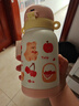 物生物智能指紋杯解鎖密碼兒童保溫杯316L吸管水杯小學(xué)生杯子生日禮物 曬單實(shí)拍圖