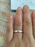 遇鹿999高檔純足銀戒指一對(duì)男女六字真言活口情侶結(jié)婚生日禮首飾品端 999足銀六字真言 情侶款（一對(duì)） 曬單實(shí)拍圖