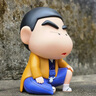 蠟筆小新正版手辦GK模型動(dòng)漫雕像周邊桌面擺件生日禮物玩具 和服小新-約30CM 曬單實(shí)拍圖
