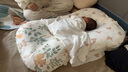 taoqibaby嬰兒床中床防驚跳寶寶床可移動便攜新生兒床可拆洗哄睡神器0-12月 曬單實拍圖