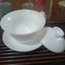 NEOEO 尼耳羊脂玉白瓷三才蓋碗晶瑩剔透圓潤送人自用喝茶碗泡茶器尼爾茶具 尼耳白瓷三才蓋碗N1313 曬單實拍圖