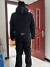 星空騎士摩托車(chē)騎行服男女四季通用防風(fēng)防水冬季保暖沖鋒上衣外套服SKJ831 深藍(lán)色上衣【含拆卸內(nèi)膽+護(hù)具】 XL碼 曬單實(shí)拍圖